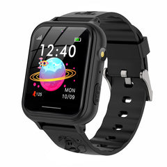Kids Smart Watch Phone with a 1.54 inch touchscreen and soft silicone band — view 2