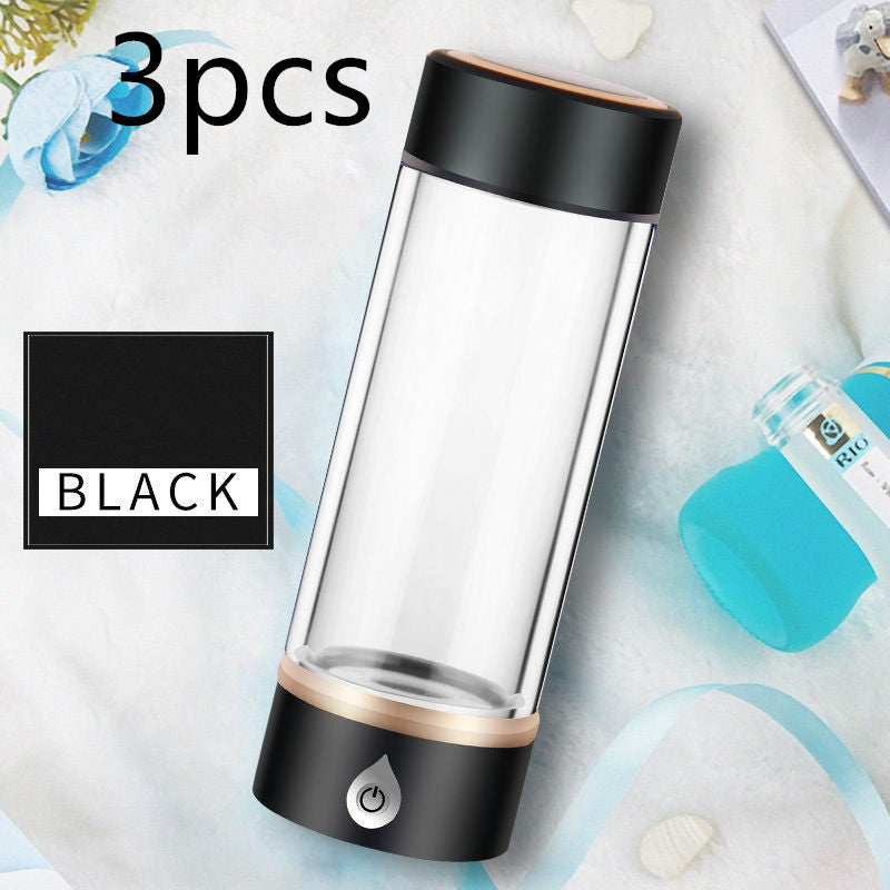 Hydrogen Water Ionizer Bottle, 380ml rechargeable — view 3