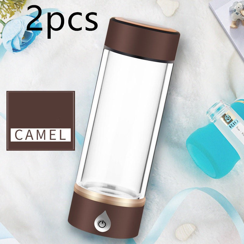 Hydrogen Water Ionizer Bottle, 380ml rechargeable — view 13