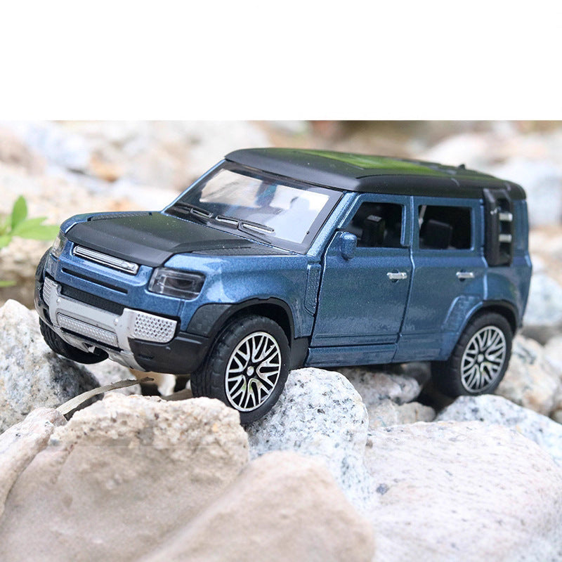 Bulk Simulation Alloy Car Model Off-road Vehicle Decoration Four-door Car Children's Toy Boy Gift