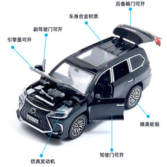 Bulk Simulation Alloy Car Model Off-road Vehicle Decoration Four-door Car Children's Toy Boy Gift